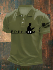 Men's Freedom Print Shirt