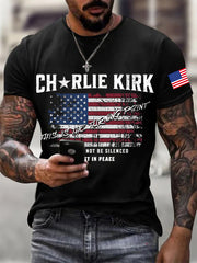 Men's Charlie Kirk Printed T-shirt