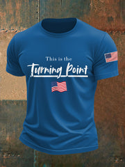 Men's This Is The Turning Point R.I.P Charlie Kirk Tee