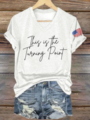 Women's This Is The Turning Point Short Sleeve T-Shirt
