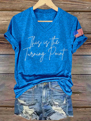 Women's This Is The Turning Point Short Sleeve T-Shirt