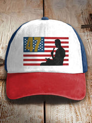 Unisex Turning Point USA Flag Print Hat