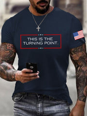 Men's Freedom Is Not Free R.I.P Charlie Kirk Short Sleeve T-shirt