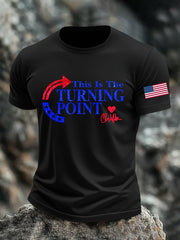 Men's This Is The Turning Point Printed T-shirt