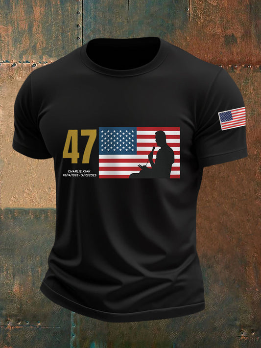 Men's R.I.P Charlie Kirk Tee