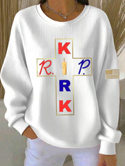 Women's Commemorative Leader Print Long Sleeve Top