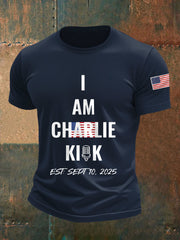 Men's We Are All Charlie Kirk Now! R.I.P Charlie Kirk Tee