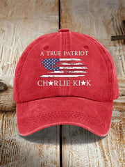UnisexTurning Point Flag Print Hat