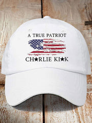 UnisexTurning Point Flag Print Hat