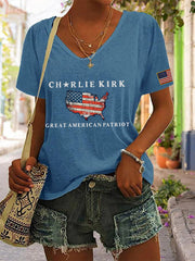 Women's Patriotic T-shirt