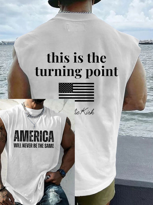 Men's patriotic vest