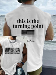 Men's patriotic vest