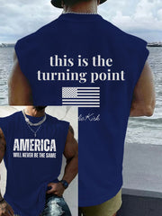Men's patriotic vest