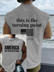 Men's patriotic vest