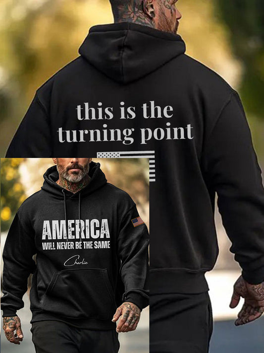 Men's Patriotic Hoodie
