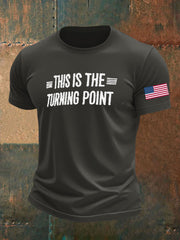 Men's This Is The Turning Point Printed T-shirt