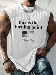 Men's patriotic vest