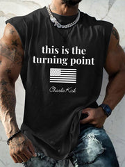 Men's patriotic vest