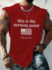 Men's patriotic vest