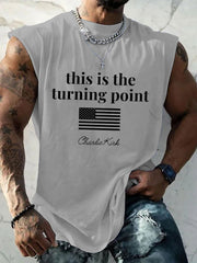 Men's patriotic vest