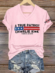 Women's Freedom Is Not Free R.I.P Charlie Kirk Short Sleeve T-Shirt