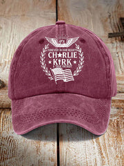 Unisex R.I.P Charlie Kirk  Print  Hat