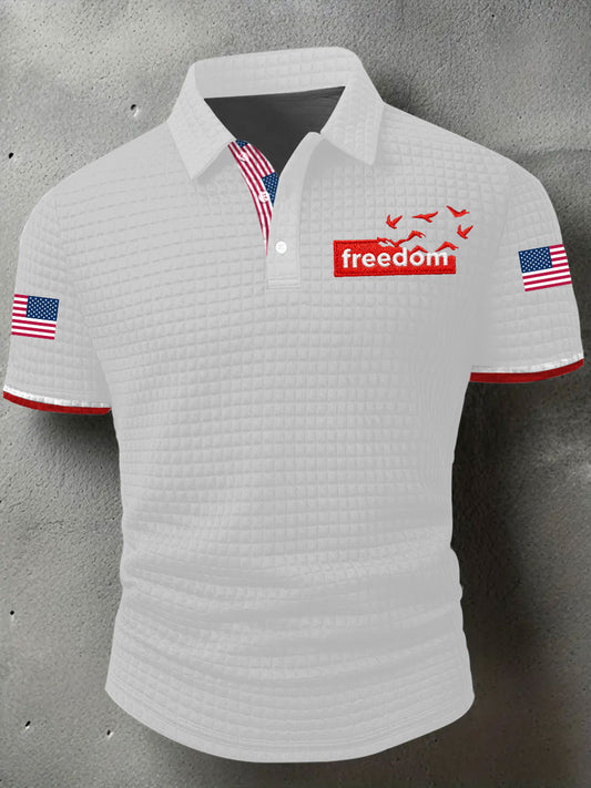 Men's Freedom Liberty Flagshort Shirt