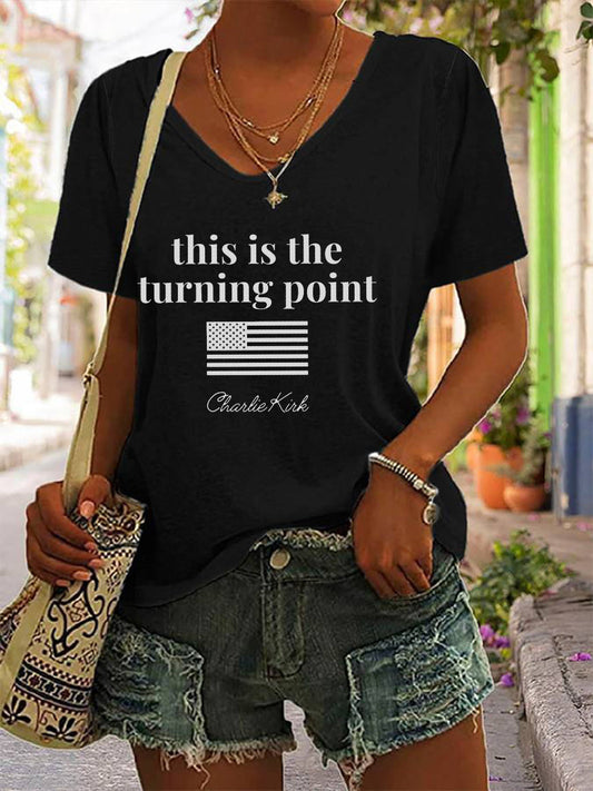 Women's Patriotic T-shirt