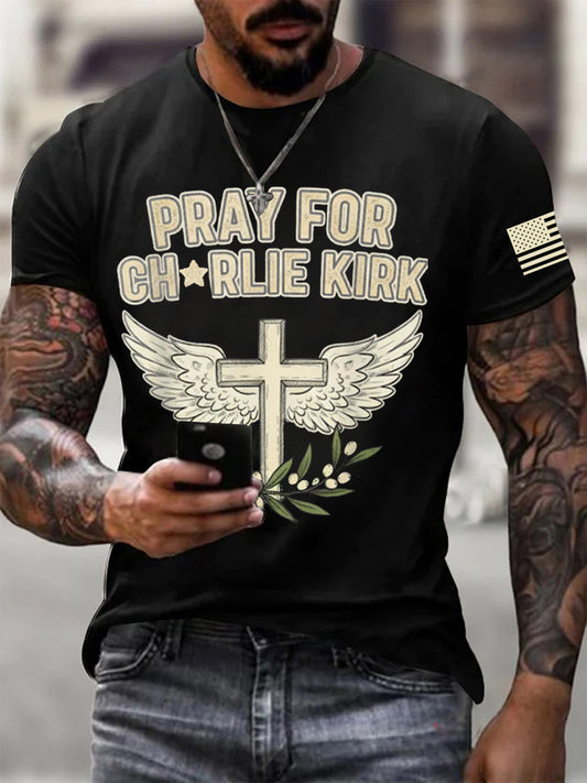 Men's Charlie Kirk Printed T-shirt
