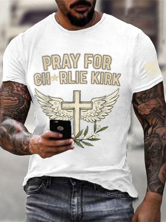 Men's Charlie Kirk Printed T-shirt