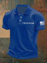 Men's Freedom Is Not Free R.I.P Charlie Kirk Short Sleeve Top
