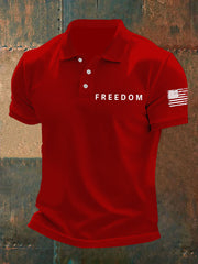 Men's Freedom Is Not Free R.I.P Charlie Kirk Short Sleeve Top