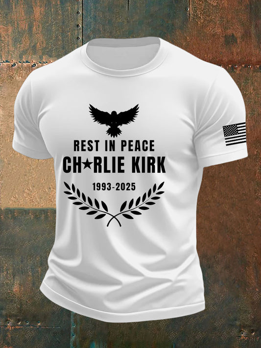 Men's Charlie Kirk Printed T-shirt
