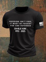 Men's Charlie Kirk Printed T-shirt