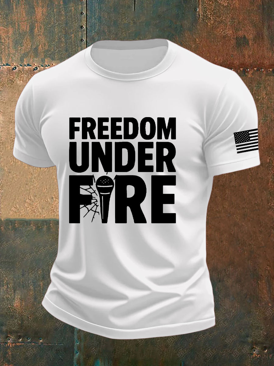 Men's Charlie Kirk Printed T-shirt