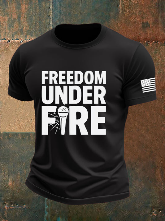 Men's Charlie Kirk Printed T-shirt