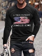 Men's Turning Point Flag Printed T-shirt
