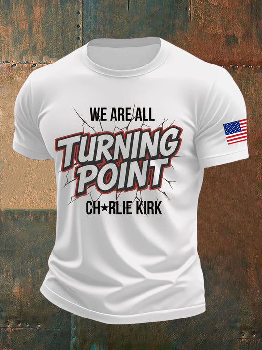 Men's Charlie Kirk Printed T-shirt