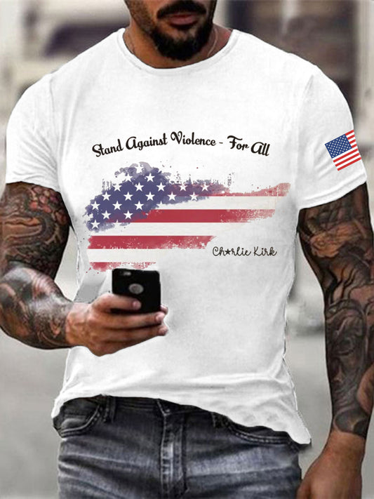 Men's Charlie Kirk Printed T-shirt