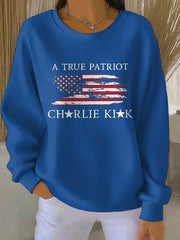 Women's Turning Point Flag Printed Sweatshirt