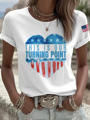Women's This Is Our Turning Point Short Sleeve T-Shirt