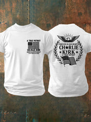 Men's R.I.P Charlie Kirk Short Sleeve T-shirt