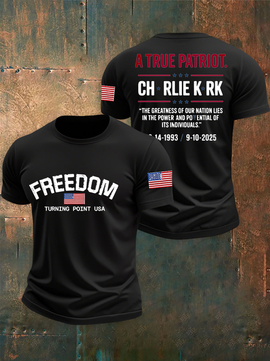Men's Freedom Turning Point Printed T-shirt