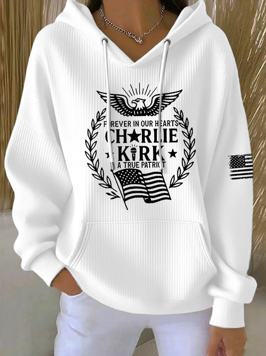 Women's R.I.P Charlie Kirk  Hoodie