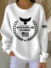 Women's patriotic sweatshirt