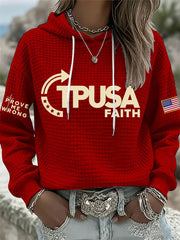 Women's prove me wrong TPUSA faith hoodies