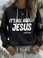 Women's It's All About Jesus Hoodies