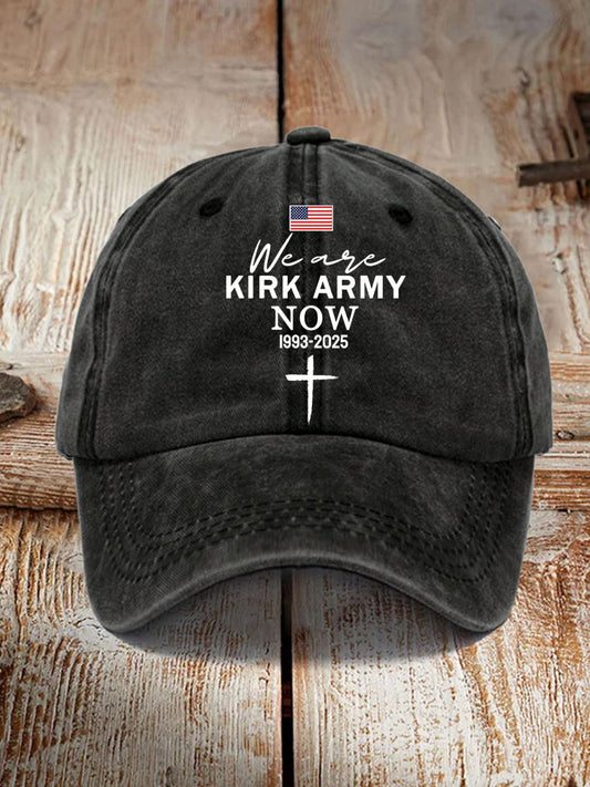 Unisex We Are All Kirk Army Now! R.I.P Charlie Kirk Hat