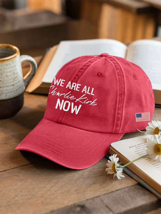 Voice Of Freedom Printed Casual Unisex Hat