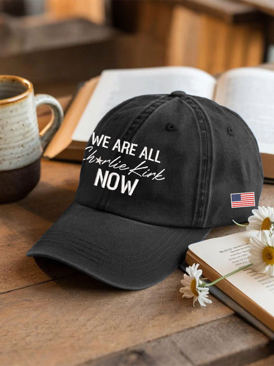 Voice Of Freedom Printed Casual Unisex Hat